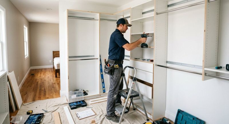 Walk In Closet Installation in Alexandria, VA