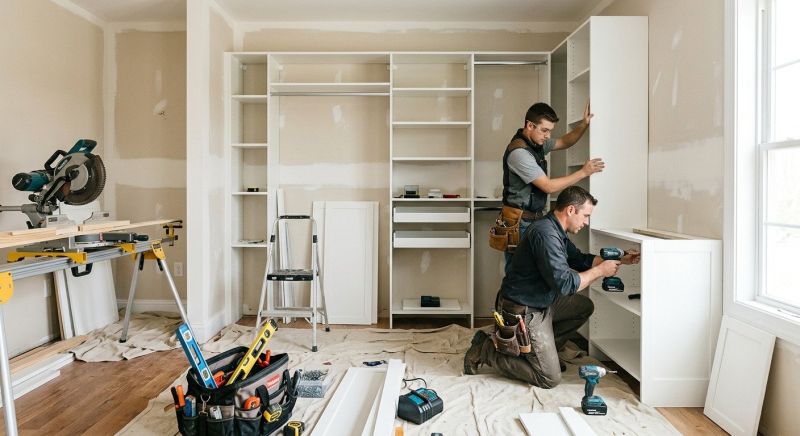 Closet Shelving Installation in Greensboro, NC