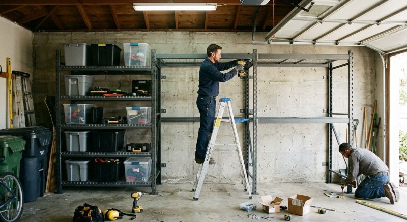 Garage Shelves Installation in Winston Salem, NC