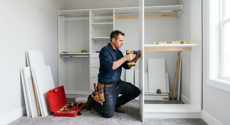 Mudroom Closet Installation in Annapolis, MD