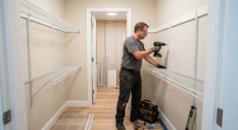 Shelving System Installation in Winston Salem, NC