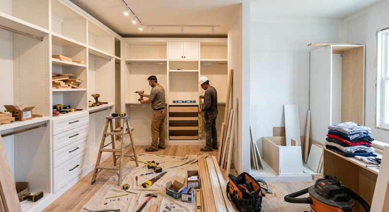 Walk In Closet Installation in Alexandria, VA